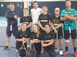 Supporting image for story: Shropshire pupils take on tennis sensation Tim Henman in 24-hour marathon