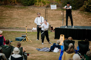 The theatre group was supposed to be in Scotland but the tour was cancelled