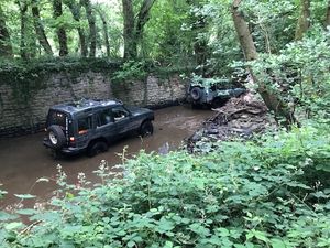 Supporting image for story: Investigation launched into fleet of 4x4s driving down Shropshire riverbed