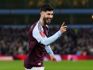 Marco Asensio celebrates a goal