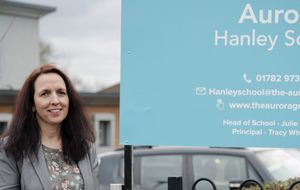 Aurora Hanley School Headteacher Julie Martin 