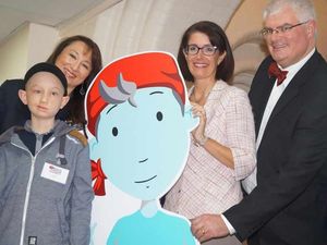 Supporting image for story: Brave youngsters launch films about brain tumours for children their age