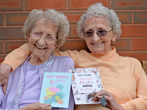 Supporting image for story: Black Country twins Lilian and Doris turn 96