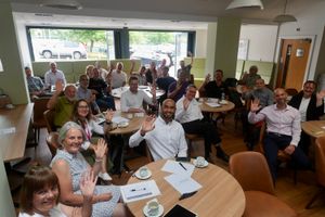 The first Shropshire Chamber Sustainability Partnership event, held at Telford College