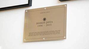 Paintings in tribute to Diogo Jota have a home at Molineux (Picture: Wolves)