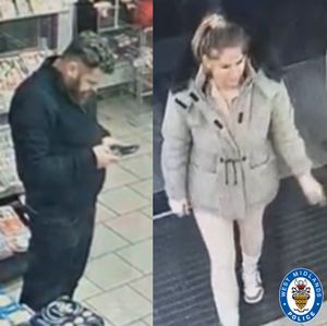 Do you know this couple? Police wish to talk to them following two thefts in Coseley