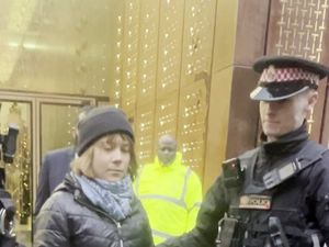 Supporting image for story: Greta Thunberg arrested at protest supporting Palestine Action hunger strikers