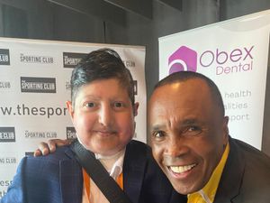Supporting image for story: Boxing legend Sugar Ray Leonard helps raise money for Acorns Children's Hospice and foundation