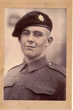 Roger in his army uniform