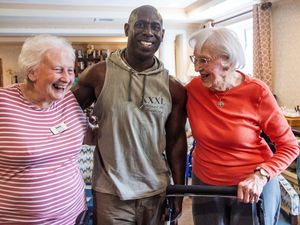 Supporting image for story: In it to win it! Wolverhampton care home enjoys Olympics-style sports day
