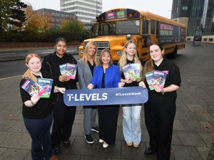 Supporting image for story: All aboard the Sandwell Colleges T Level Bus