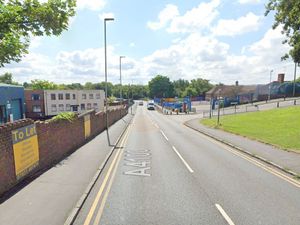 Supporting image for story: Brierley Hill road closed due to burst water main