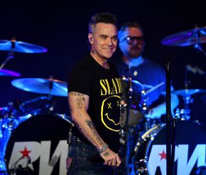 Robbie Williams wows the crowd at The Halls, Wolverhampton. Photo: Tim Thursfield