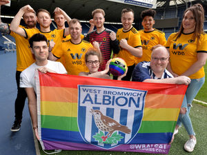 Supporting image for story: Wolves and Albion fans put rivalry aside to back Football Against Homophobia