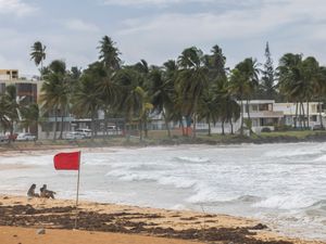 Supporting image for story: Ernesto intensifies into a hurricane and is on a path towards Bermuda