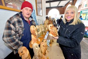 Jane Withers with Adam Galloway from Made in Bridgnorth