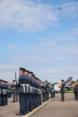 RAF Cosford hosted a parade to celebrate the station's 85th anniversary.