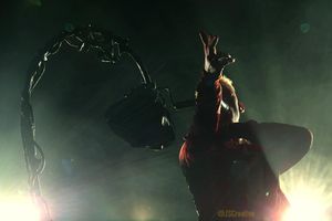 MGK finished with a tribute to Linkin Park's Chester Bennington, who died this year