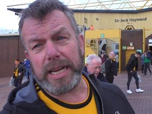 Supporting image for story: 'Over to Man City now to finish the job!' Wolves fans dreaming of Europe after Fulham win - WATCH