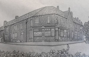 The former Anchor Inn at the junction of Walsall Wood Road and High Street