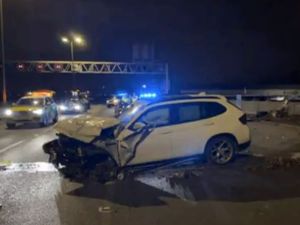 Supporting image for story: 'Drink-driver' crashes on M6 with debris and oil forcing drivers to queue during the night