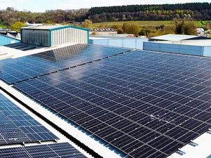 Supporting image for story: Marches Growth Hub support company with solar panel move 