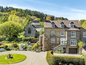 The Old Rectory in Hopesay near Craven Arms has been listed for sale. Picture: Rightmove/Mark Wiggin Estate Agents.