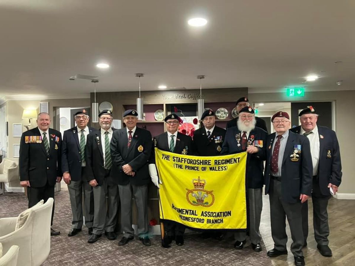 Littleton Lodge care home to host Remembrance Day service with the Ex Staffordshire Regiment