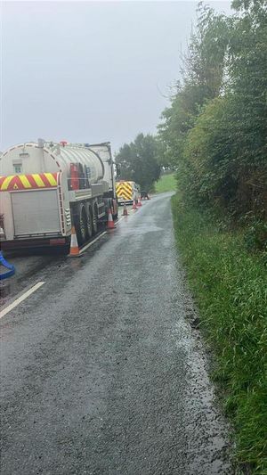 Severn Trent said it had around 15 tankers in the area looking to boost water supplies. Picture: Severn Trent