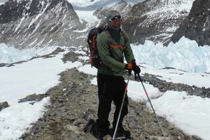 Gareth Douglas on Everest before the quake struck