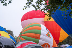 Oswestry's Balloon Carnival returned over the weekend. Picture: Graham Mitchell.