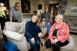 Seb Van Mook, Tracy Van Mook, Andrew Holland and Coral Parker