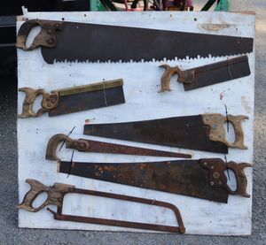 A collection of old saws