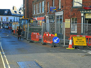 Supporting image for story: Work on Ellesmere gas mains is drag for traders