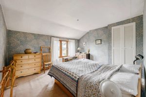 One of three bedrooms. Photo: Barbers/Zoopla