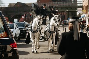Hari's funeral procession