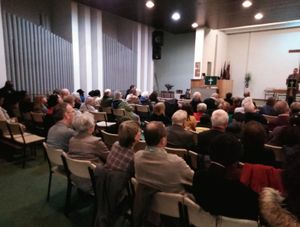 Farewell service at Bilston Baptist Church