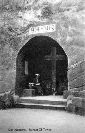 The War Memorial, Ruyton-XI-Towns