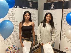 Supporting image for story: Identical twins separated by one grade in GCSE results