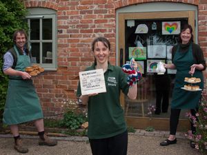 Supporting image for story: Care homes get VE Day gift with scones from Market Drayton farm