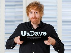 Supporting image for story: Comedian marks decade at the Fringe with award for best joke