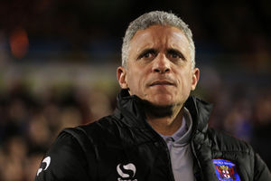 Keith Curle during his time at Carlisle. (AMA)