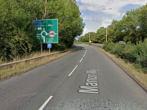 Supporting image for story: 'Major disruption' on Halesowen road following vehicle fire