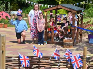 Supporting image for story: Pupils and parents celebrate new primary school garden in Shropshire border village