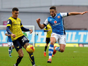 Supporting image for story: Jon Whitney challenging Florent Cuvelier to bag the goals for Walsall