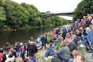 Supporting image for story: Ironbridge Coracle Regatta - in pictures