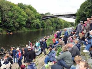 Supporting image for story: Ironbridge Coracle Regatta - in pictures