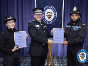 Supporting image for story: West Midlands Police officers rewarded for life-saving efforts 