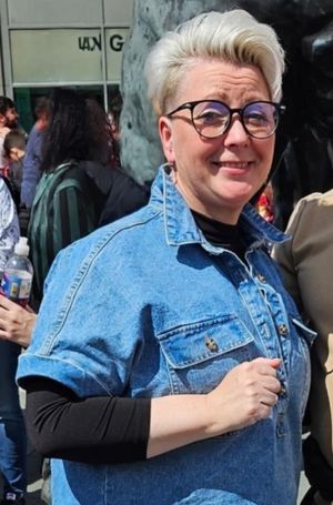 Toria before joining Slimming World