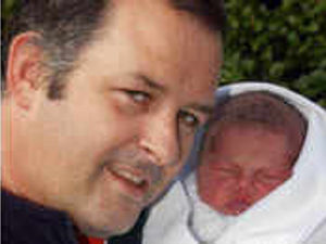 Supporting image for story: New dad is just bowled over